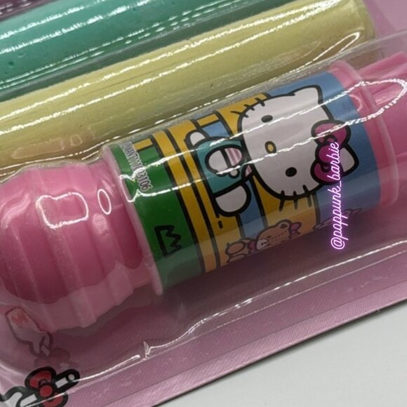 Hello Kitty Sidewalk Chalk Pen Set NIB 💗 - Picture 5 of 6